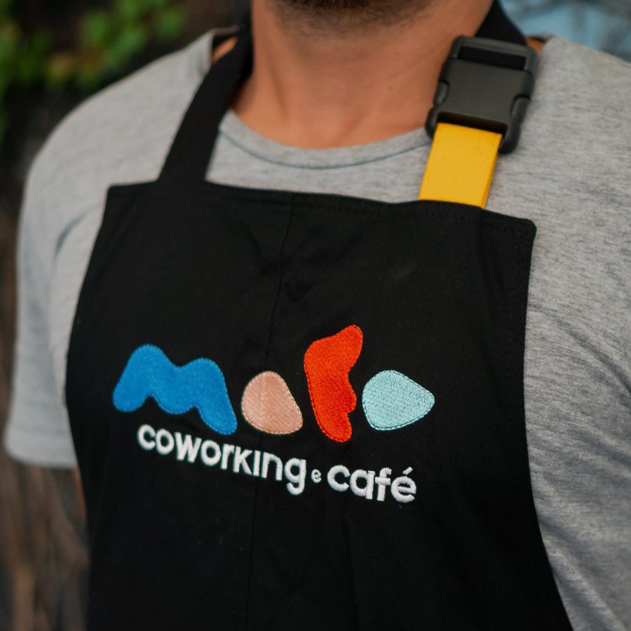 Avental do café Mofo